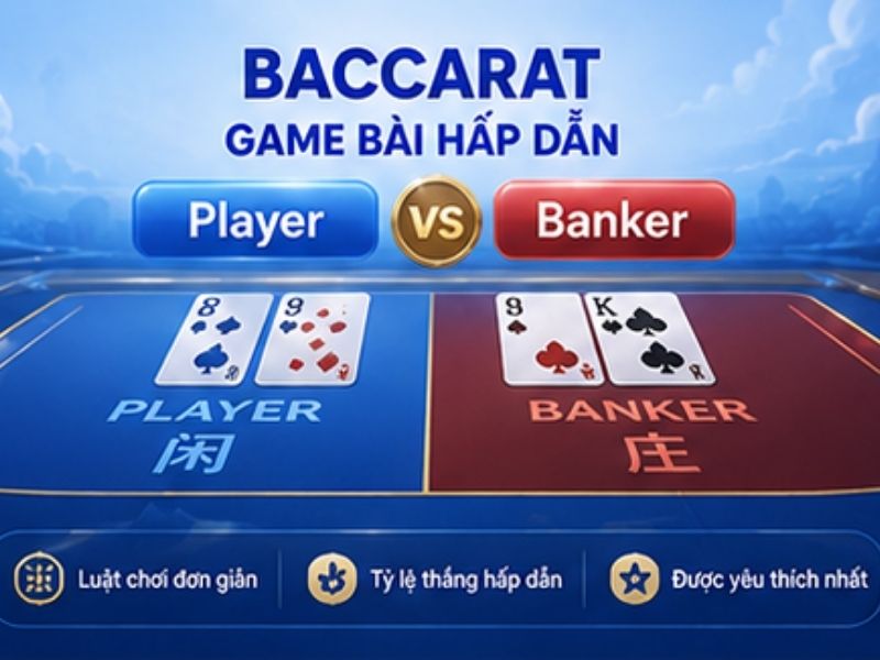 Baccarat – Game Bài Được Yêu Thích
