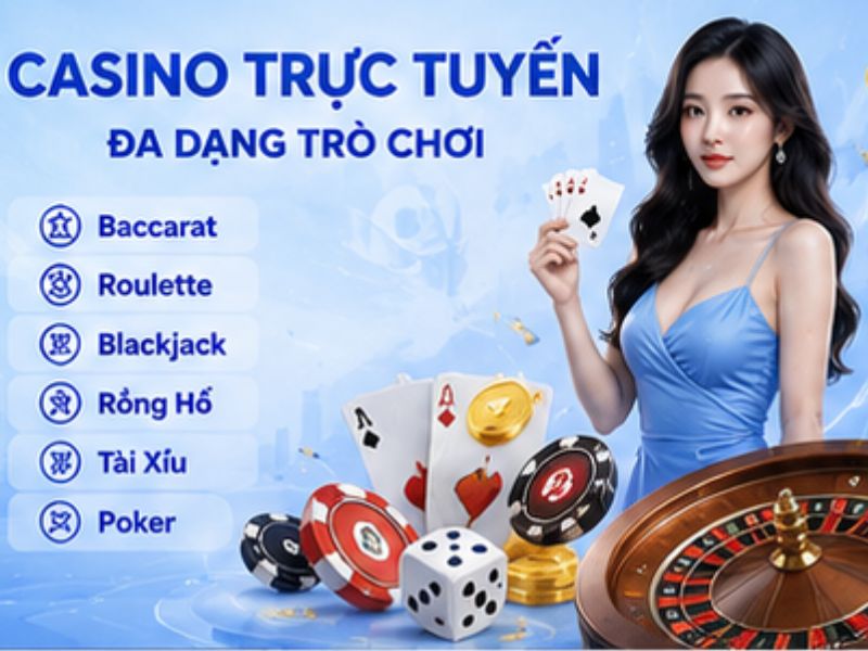 LLWIN Casino trực tuyến đa dạng trò chơi hấp dẫn
