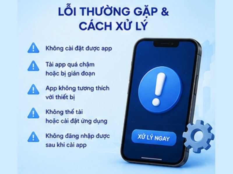 Những Lỗi Thường Gặp Khi Tải App LLWIN Và Cách Xử Lý