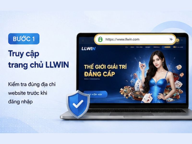 Truy cập trang chủ LLWIN