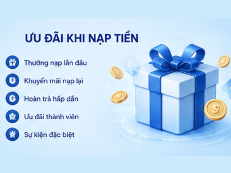 Ưu Đãi Và Khuyến Mãi Khi Nạp Tiền LLWIN
