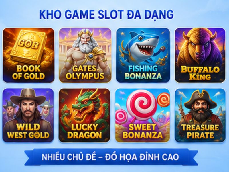Các Dòng Game Nổ Hũ Phổ Biến Tại LLWIN