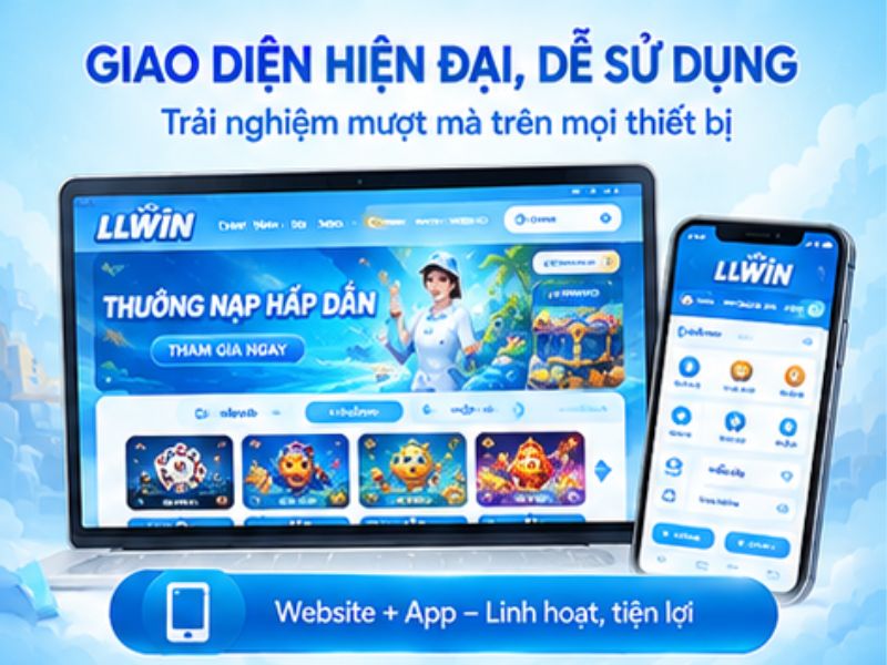 Giao diện LLWIN trực quan, dễ sử dụng